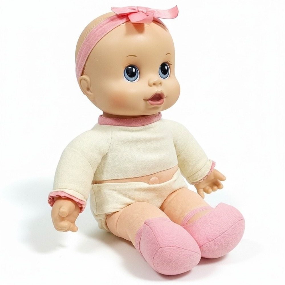 2007 Hasbro Baby Alive Baby Go Bye Bye Interactive Doll Soft Body Talking Works